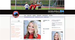 Desktop Screenshot of hornindal-fotball.no